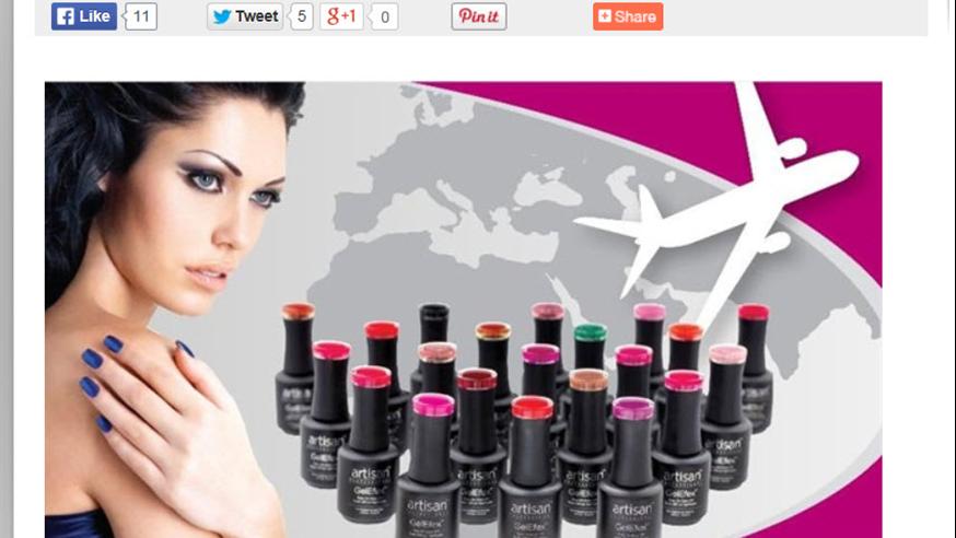 NAILS Magazine Features Our Dream Vacation Sweepstakes!