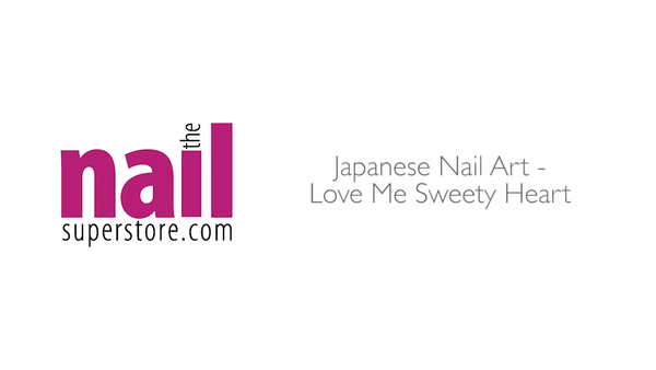 Japanese Nail Art - Love Me Sweety Heart