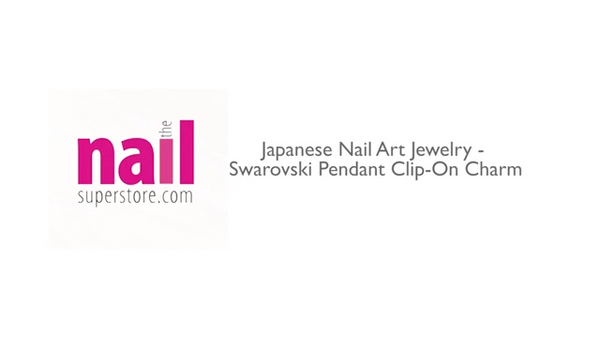 Japanese Nail Art Jewelry Swarovski Pendant Clip-on Charm
