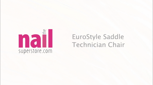 Salon Chairs Review - EuroStyle Adjustable Nail Technician Saddle Chair