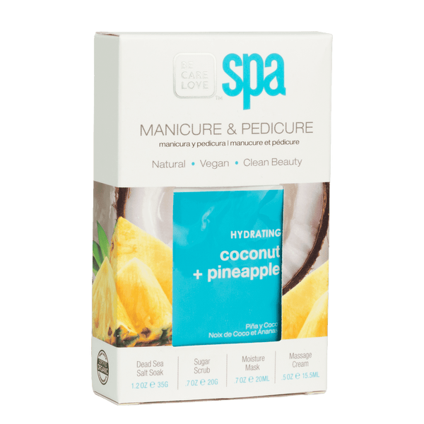 BCL Spa Pedicure Kit 4-in-1 Packets | Coconut + Pinneapple - Pack