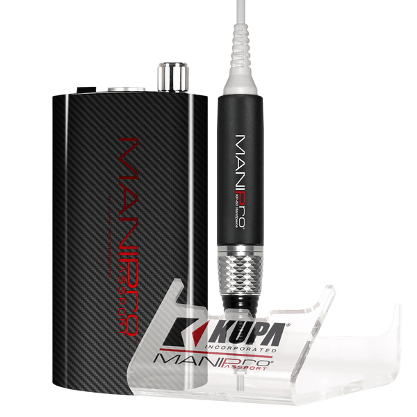 Kupa ManiPro Passport Nail Drill - Professional Electric Nail File | KP-60 - Charcoal