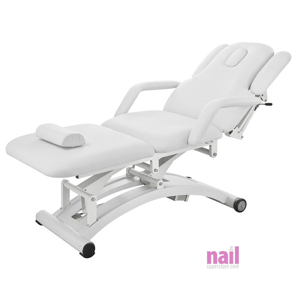 Silver Spa Harmony Facial Chair & Massage Bed | Versatile Use – Even Eyebrows, Lash Extensions, Waxing & Tattoos - Each