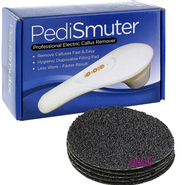 PediSmuter Electric Callus Remover | Refill Pads - Coarse Grit - 30 pcs