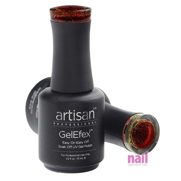 Artisan GelEfex Gel Nail Polish | Advanced Formula - Risqué Red - 0.5 oz