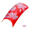 Artisan Pre Designed Nail Tips | Flower Design