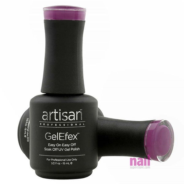 Artisan GelEfex Gel Nail Polish | Advanced Formula - Purple Paisley - 0.5 oz