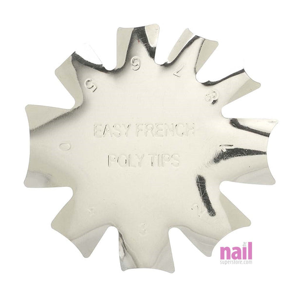 ProTool EZ French Pink & White Acrylic Nail Cutter Tool | Deep C Smile Form - Each