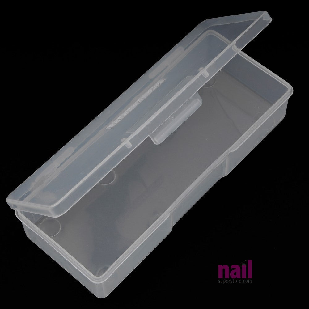 Small Plastic Manicurist Personal Storage Box Container