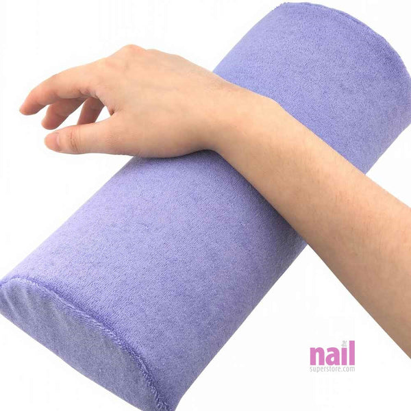 Manicure Cushion Pillow | Soft Cotton - Purple - Each