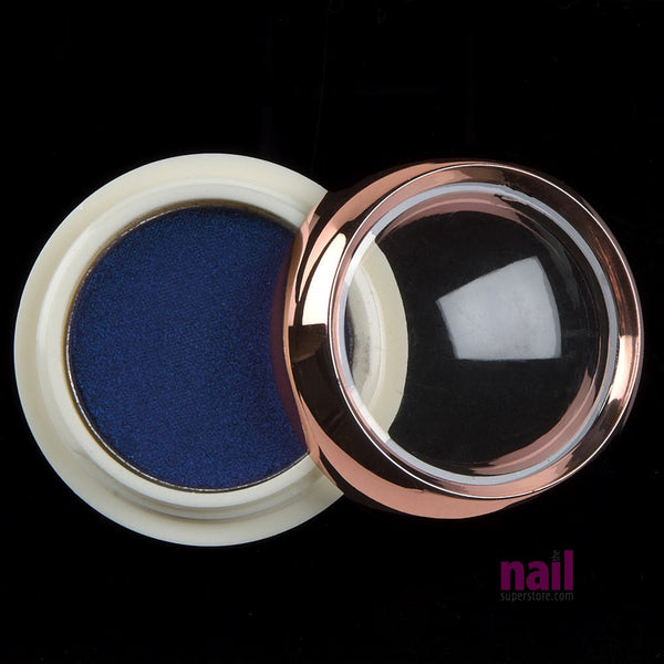 Chameleon Metallic Chrome Nail Pigment | Dark Blue - Each