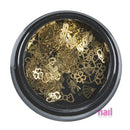 Japanese Metal Part Nail Art Decoration | Set