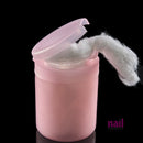 Cotton Pad Storage Container | For Cosmetic, Nail Remover Pads - Purple - Each 610284 - The Nail Superstore