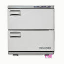 Hot Towel Warmer Cabinet | Double Deck Holds 48 Towels - 110V - Each 720038 - The Nail Superstore