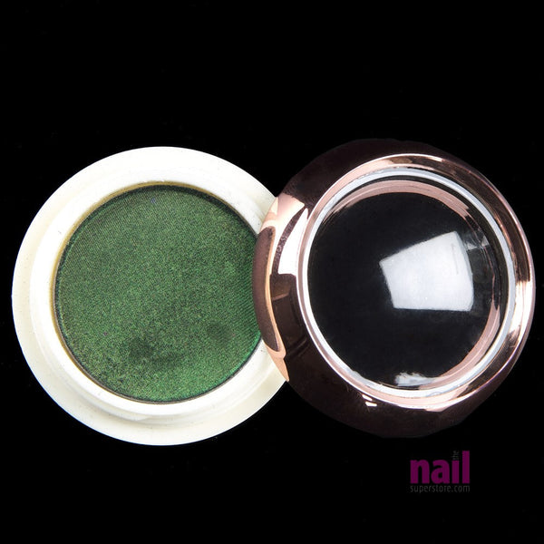 Chameleon Metallic Chrome Nail Pigment | Dark Green Brown - Each