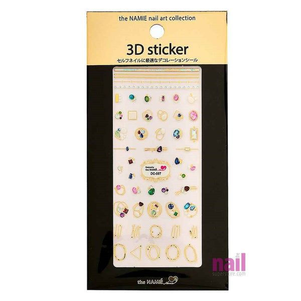 Namie Rhinestone Nail Art Sticker Collection | Pack #JNX1 - Each