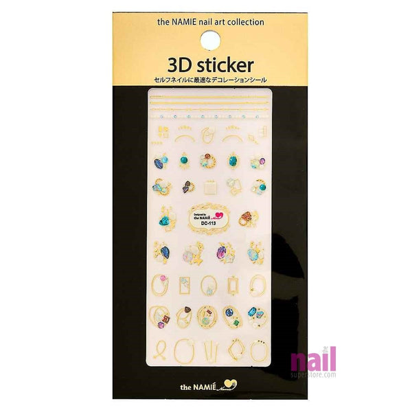 Namie Rhinestone Nail Art Sticker Collection | Pack #JNX2 - Each