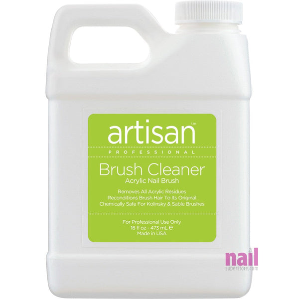 Artisan Brush Cleaner | Cleans and Conditions Nail Brushes - 16 oz
