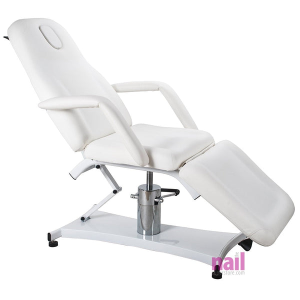Silver Spa Hydraulic Facial Chair & Massage Bed | 2-in-1 Massage Table & Salon Chair - Each