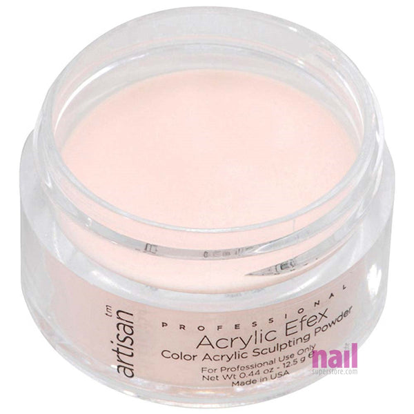 Artisan Colored Acrylic Nail Powder | Professional Size - Soft Peach - 0.88 oz