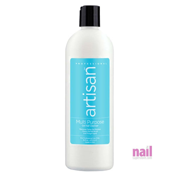 Artisan Multi Purpose Gel Nail Cleanser | Removes Residue - Leaves Shine & Clean Nails - 16 oz