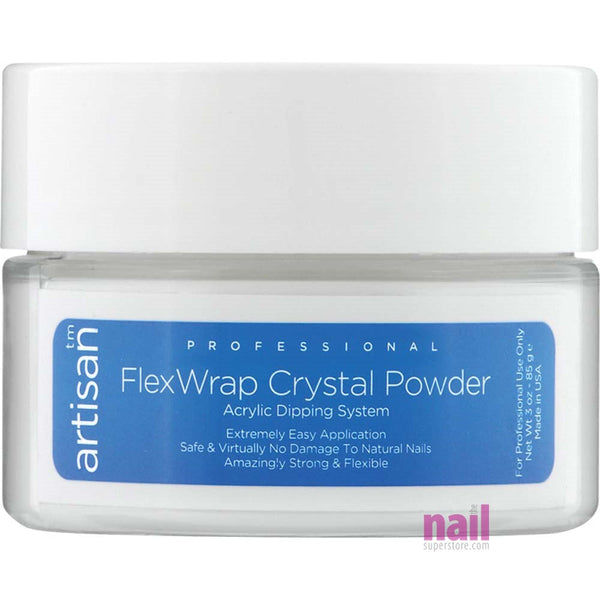 Artisan FlexWrap Acrylic Dipping Powder | Pure White - 3 oz