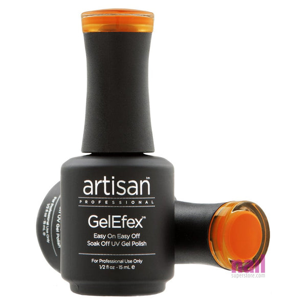 Artisan GelEfex Gel Nail Polish | Advanced Formula – Blockbuster Orange - 0.5 oz