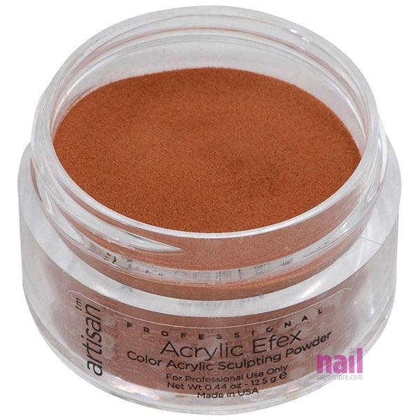 Artisan Colored Acrylic Nail Powder | Professional Size - Brown - 0.88 oz