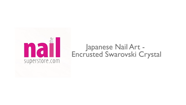 Japanese Nail Art - Encrusted Swarovski Crystal