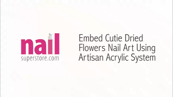 John Hauk Demo – Artisan Acrylic System 3D Flowers in Sculpted Nails