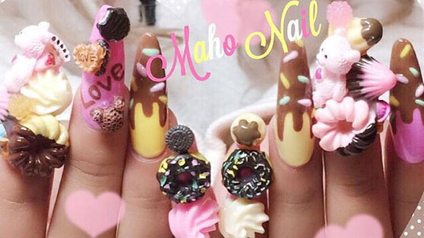 4 Absolutely Wowing Japanese Nail Art Designs