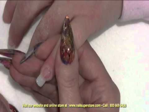 How To Do Acrylic Powder Gel Nails - Artisan FlexGel Powder System Part 2