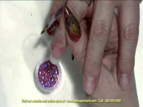 Rock Star Nail Art Design - Using Artisan Gel Nail Products Part 2