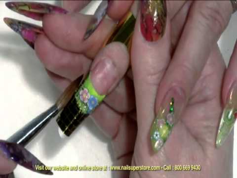 Artisan Color Acrylic Nail Powder With Clay Cane Part 1