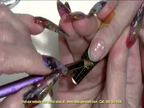 How To Do French Pink & White Gel Nails - Using Artisan Builder Gel Products Part 1
