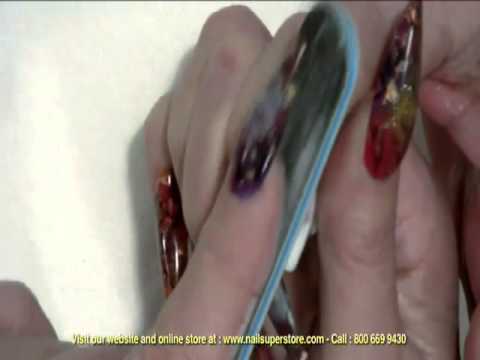 How To Do No Chip Manicure Using Artisan Soak Color Gel Part 1