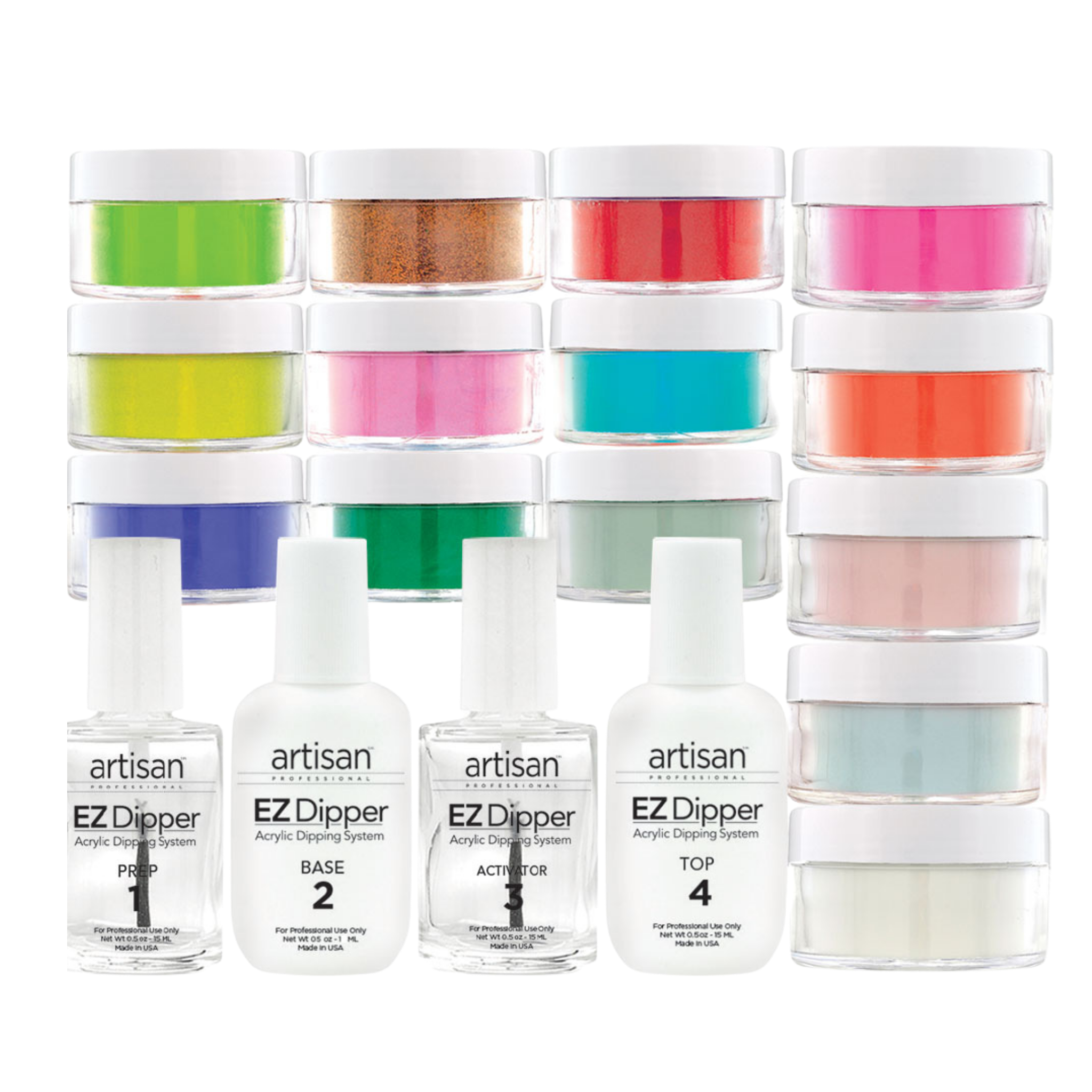 Acrylic Nail Powders Collection - Stunning Colors