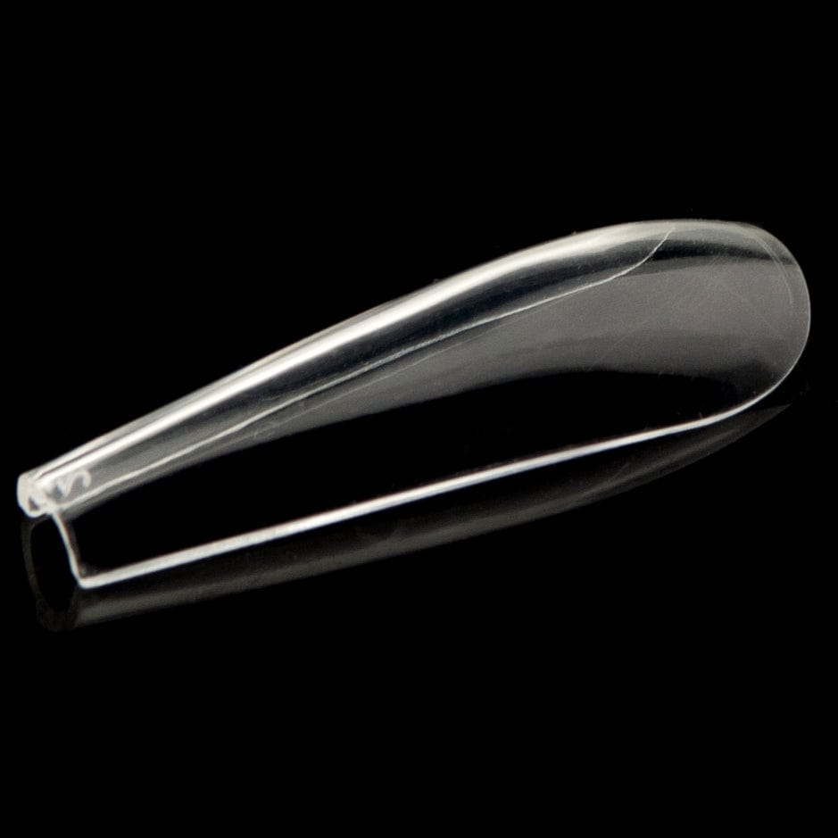 Kingdom Nail Tips - Gel-X Compatible | Full Moon - Coffin Shape - XL Long - 450 Tips/15 Sizes 110342 - The Nail Superstore