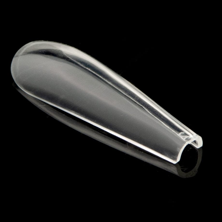 Kingdom Nail Tips Kingdom Nail Tips - Gel-X Compatible | Full Moon - Coffin Shape - XL Long - 450 Tips/15 Sizes