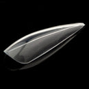 Kingdom Nail Tips Kingdom Nail Tips - Gel-X Compatible | Full Moon - Stiletto Shape - XL Long - 450 Tips/15 Sizes