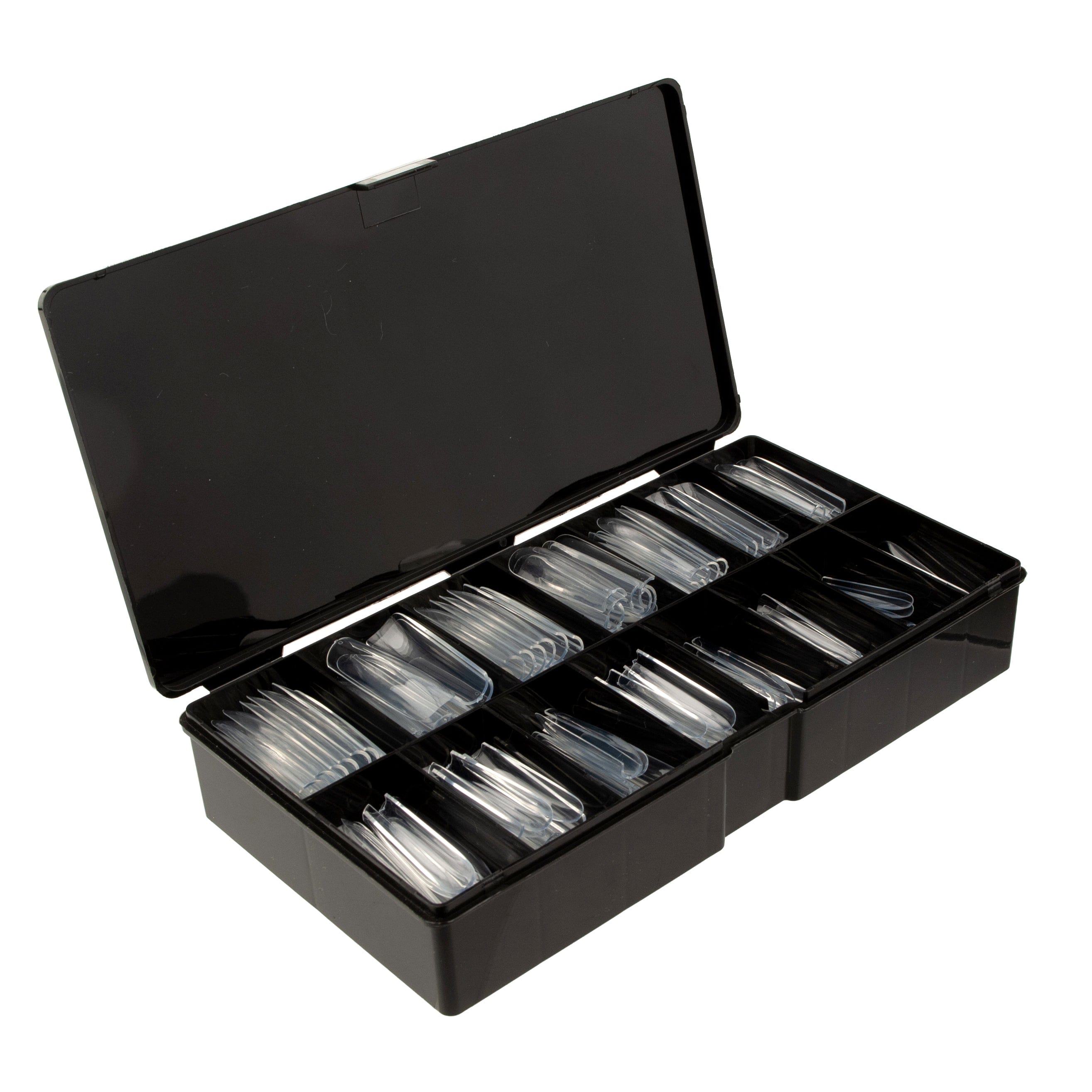 Kingdom Nail Tips - Gel-X Compatible | Full Moon - Square Shape - XXL Long - 330 Tips/15 Sizes 110345 - The Nail Superstore