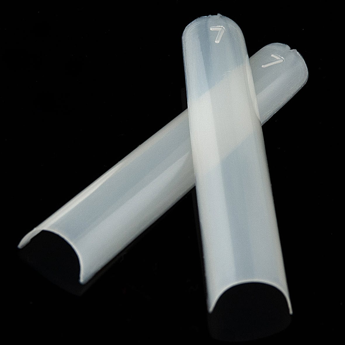 XXL Extra Long Straight Nail Tips | Size #0 - #10 - 550 pcs/box