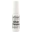 Artisan Metallic Silver Chrome Nail Art Liner | Mirror Chrome, Built-In Ultra Fine Brush 128612 - The Nail Superstore