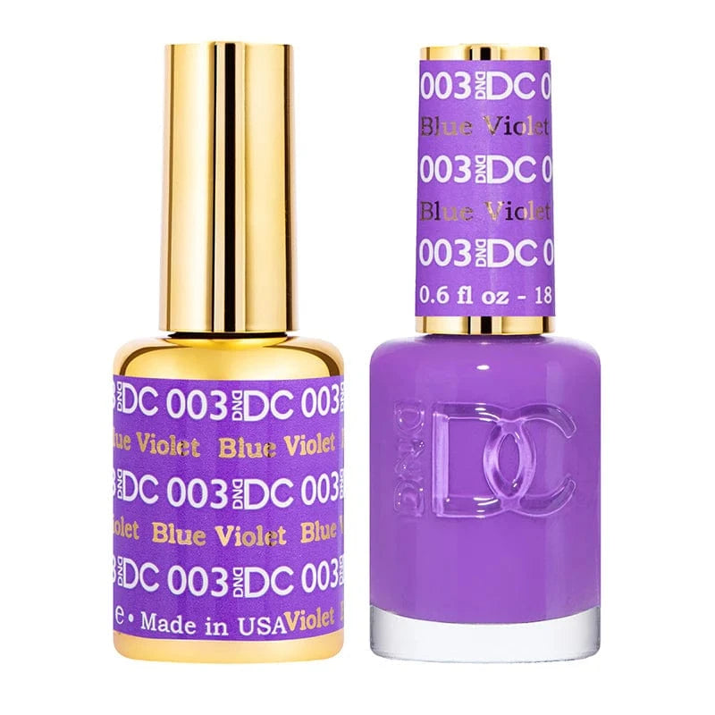 DND DC Gel Polish | Blue Violet -