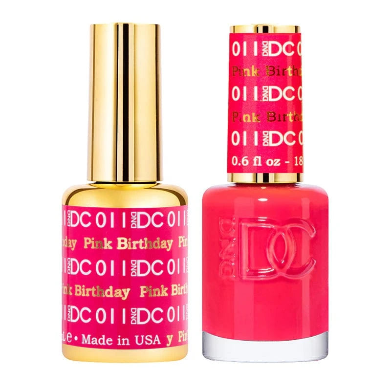 DND DC Gel Polish | Pink Birthday -