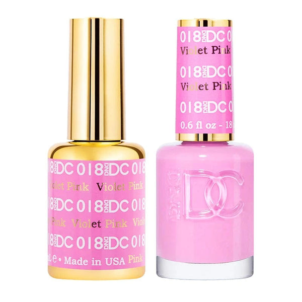 DND DC Gel Polish | Violet Pink - #018 250018 - The Nail Superstore