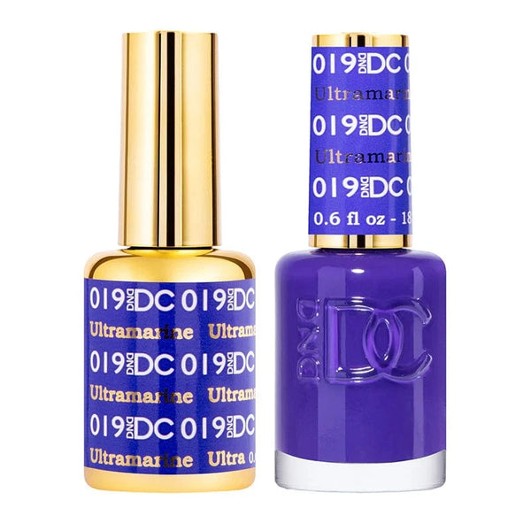 DND DC Gel Polish | Ultramarine - #019 250019 - The Nail Superstore