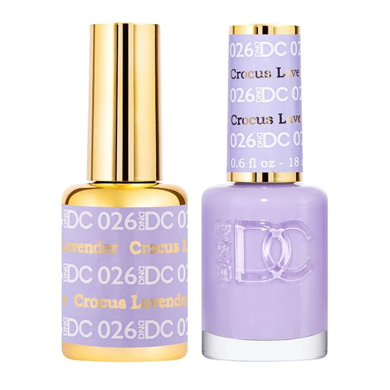 DND DC Gel Polish | Crocus Lavender -