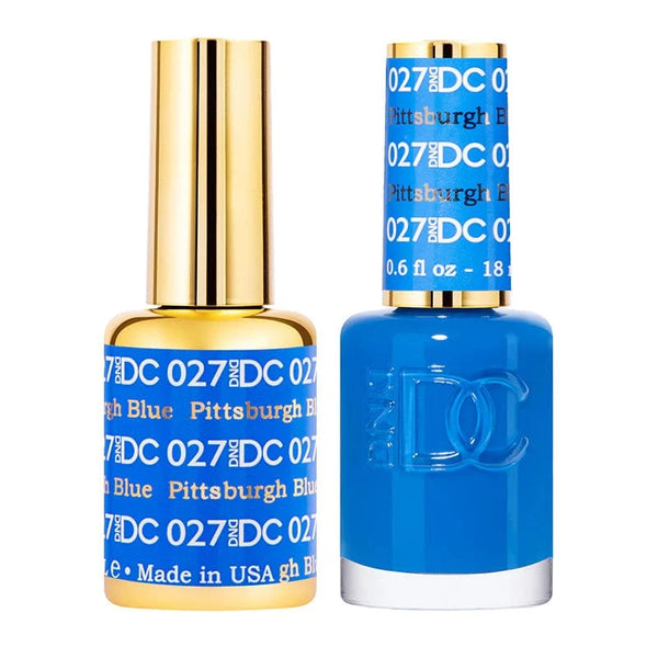DND DC Gel Polish | Pittsburg Blue - #027 250027 - The Nail Superstore