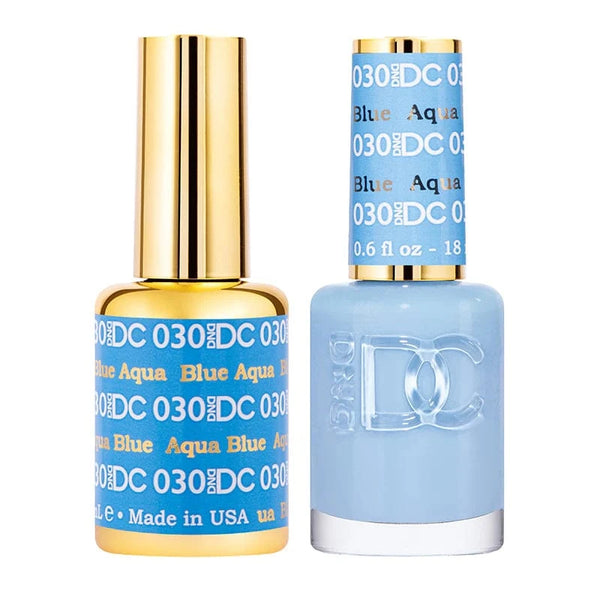 DND DC Gel Polish | Aqua Blue - #030 250030 - The Nail Superstore